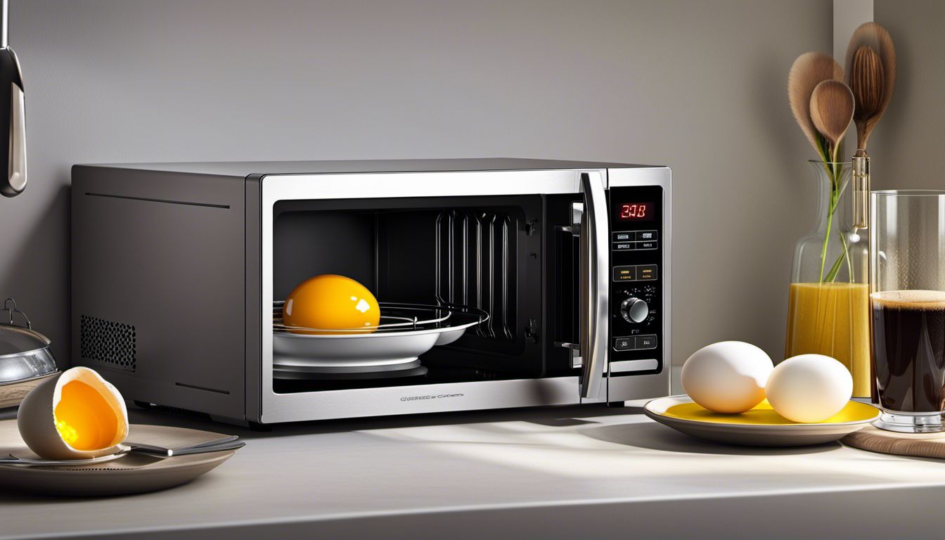 How not to explode egg in the microwave