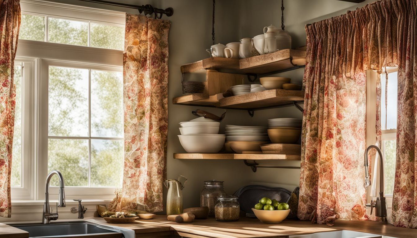 Various kitchen window curtains showcasing different types and styles available.