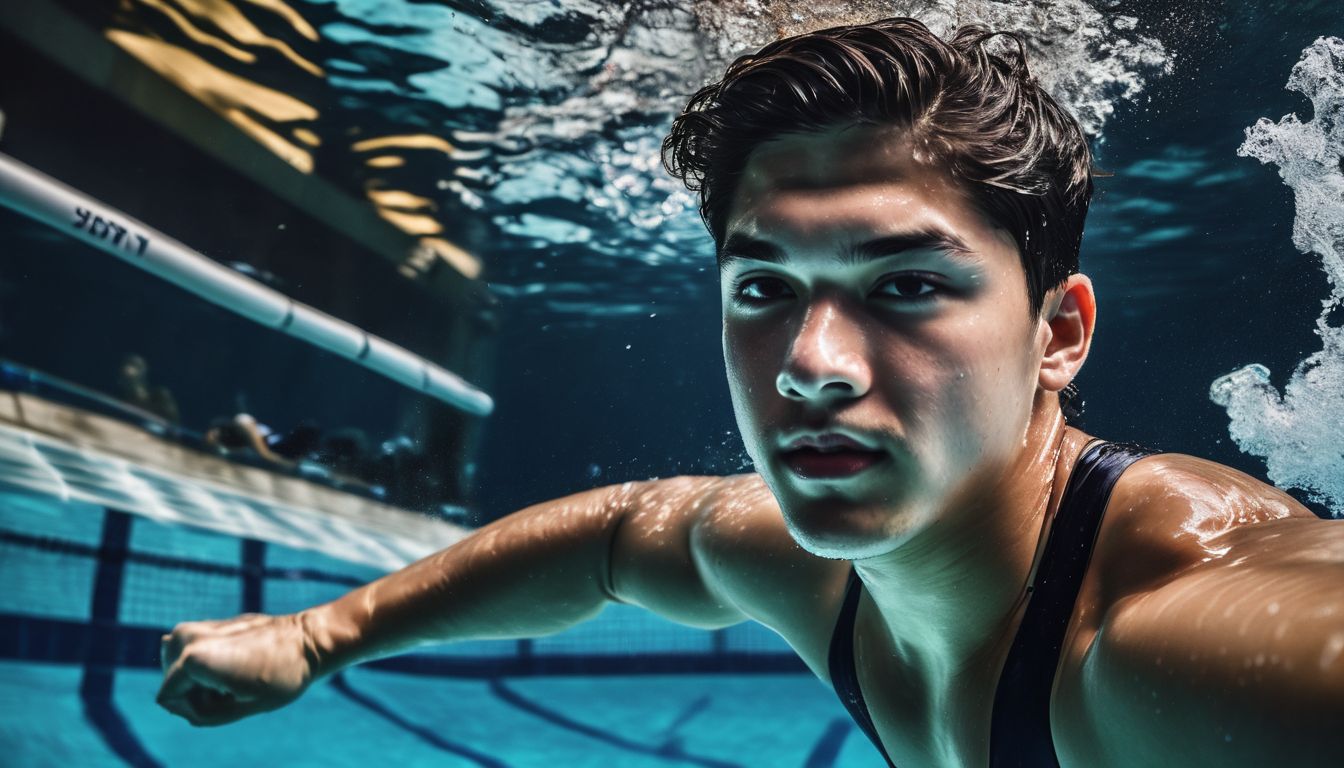 Joseph Schooling, Olympic gold medalist in swimming 129975311
