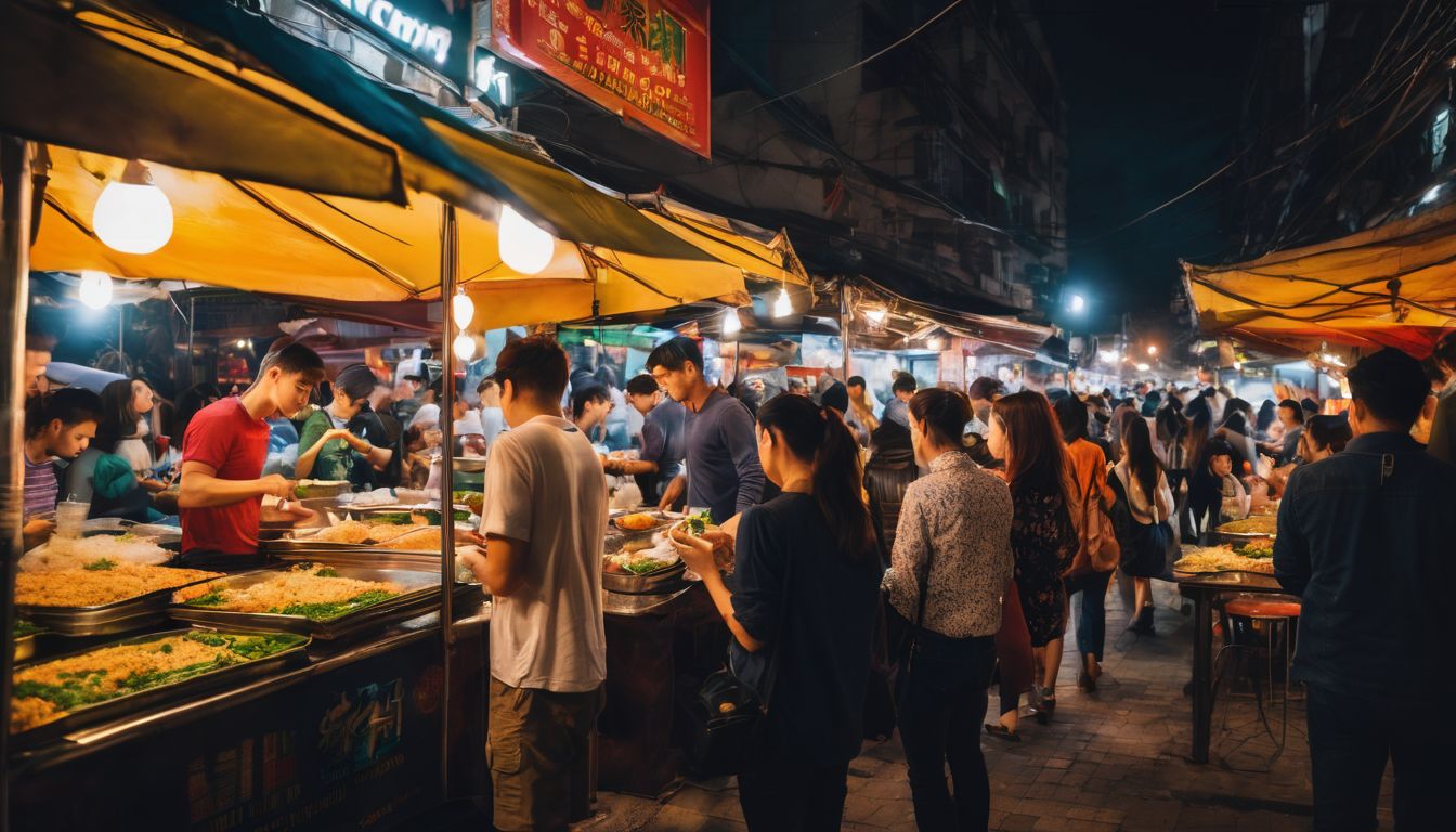 Discover The Vibrant Night Market Scene In Vietnam A Fusion Of Culture, Flavors, And Shop 131761139