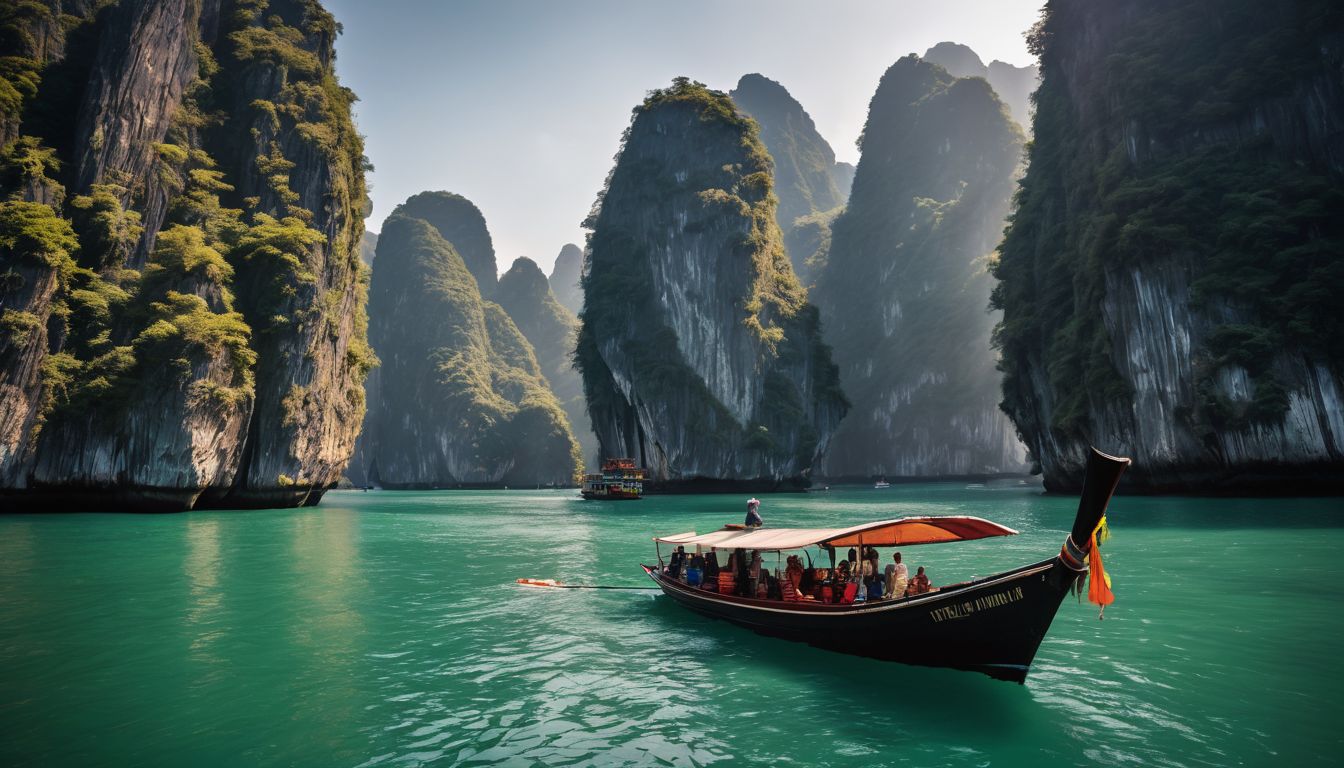 Popular destinations for boat trips in Vietnam 131853882