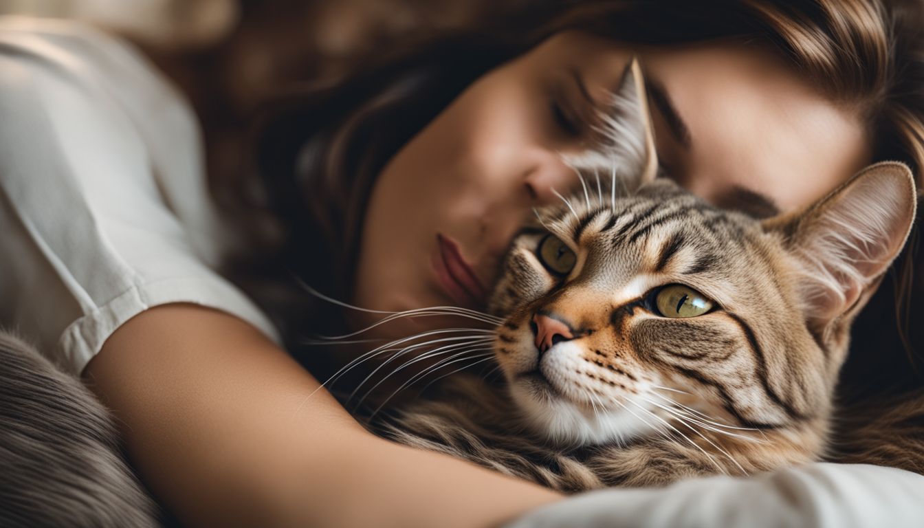 Benefits of Cats Sleeping on You