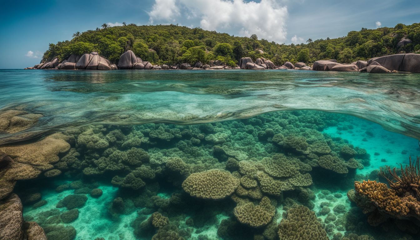 The stunning underwater beauty of Koh Tao's crystal clear waters and vibrant coral reefs captured through professional photography.