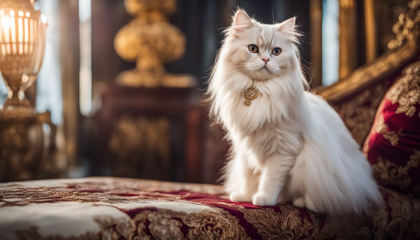 The Persian cat breed is known for its big and beautiful eyes