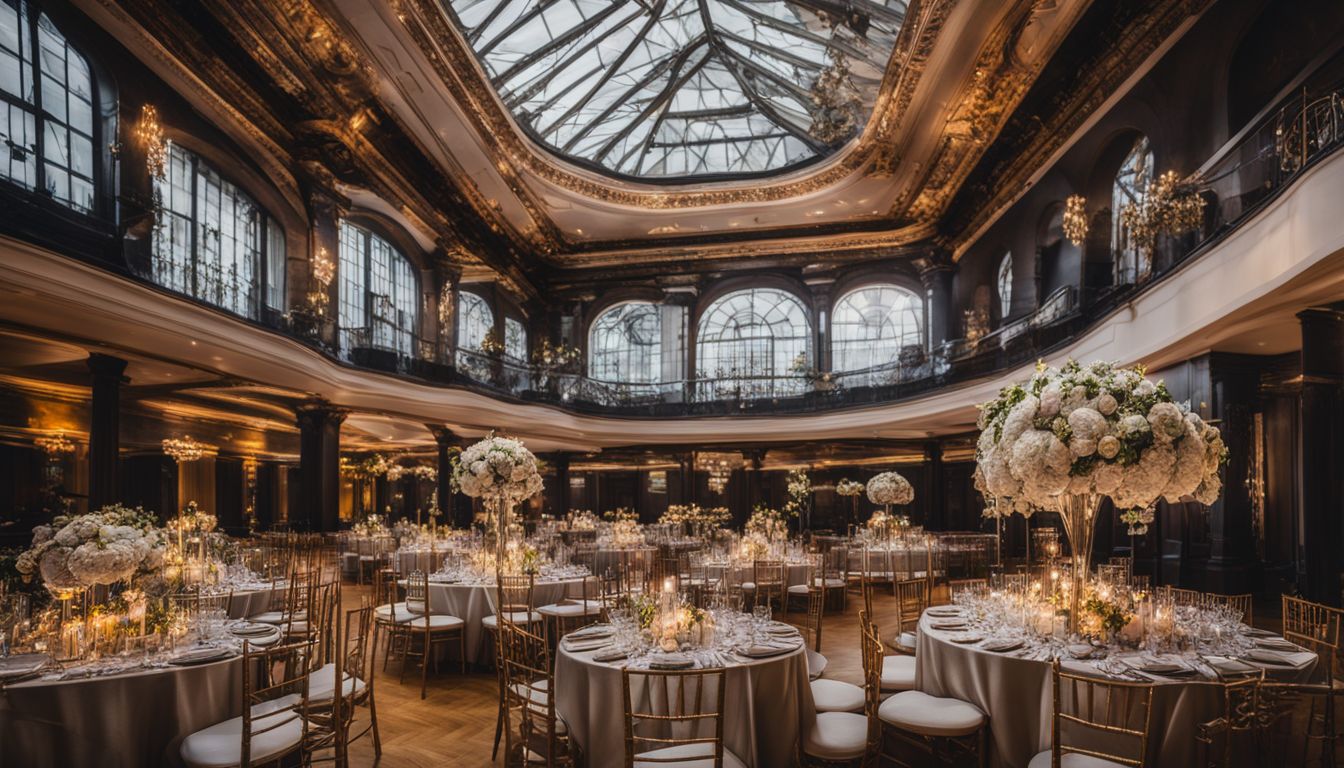 A beautiful wedding venue in Manchester with stunning decor.