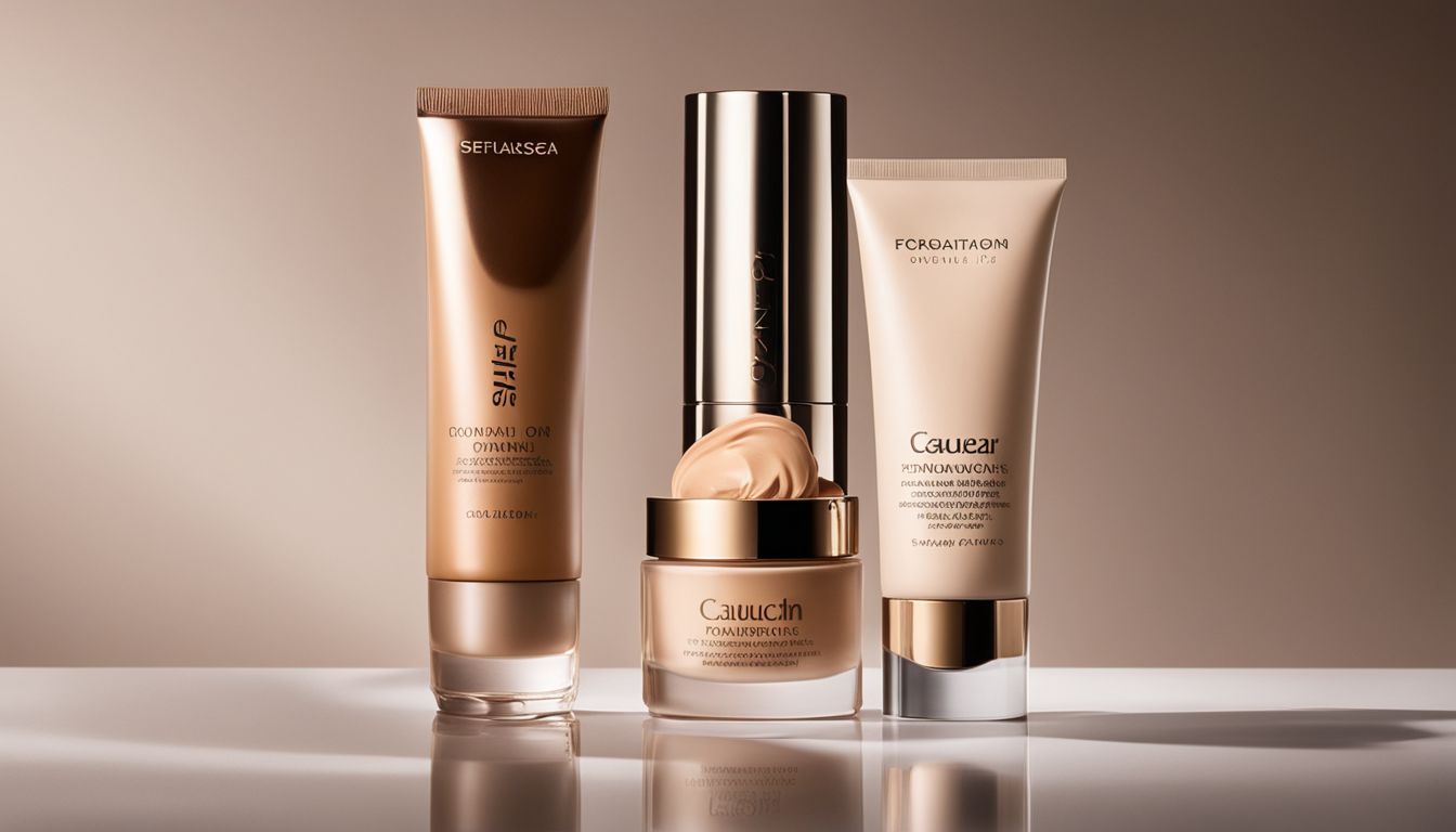 A photo of the top 3 best foundations for dry skin.